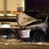 Kaza yapan otomobil alev aldı: Sürücü hayatını kaybetti