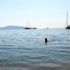 Bodrum'da Kasım ayında denize girdiler