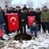 Ahıska Türkleri kurban kesip Mehmetçik'e dua etti Ahıska Türkleri kurban kesip Mehmetçik'e dua etti