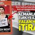 Der Spiegel: Muhabirimiz sahte haberler yazdı, şüpheli haberlerden biri Türkiye ile ilgili