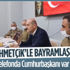 Cumhurbaşkanı Erdoğan, Mehmetçik ile bayramlaştı
