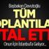 Davutoğlu Toplantıyı İptal Etti İstanbul'a Geliyor Davutoğlu Toplantıyı İptal Etti İstanbul'a Geliyor
