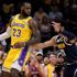 Lebron James Lakers'ta ilk maçına çıktı Lebron James Lakers'ta ilk maçına çıktı
