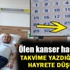 Ölen kanser hastasının takvime yazdığı bu not hayrete düşürdü!