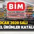 BİM'de salı kampanyaları dolu dolu! BİM 7 Ocak 2020 aktüel ürünler kataloğunda bu hafta neler var?