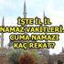 En güzel cuma mesajları En güzel cuma mesajları
