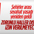Şehirler arası seyahat yasağı yeniden başladı Şehirler arası seyahat yasağı yeniden başladı