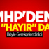 MHP ABD'li Biden'a Neden Hayır Dedi?