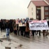 Halepçe anmasına bozkurtlu, el hareketli tepki
