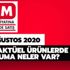 Bu Cuma BİM aktüel ürünlerde neler var? 14 Ağustos 2020 Cuma BİM aktüel ürünler kataloğu