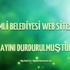O belediye'nin internet sitesi, borcundan dolayı kapandı!