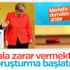 Merkel'e domates atanlar hakkında soruşturma başlatıldı Merkel'e domates atanlar hakkında soruşturma başlatıldı