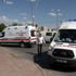 Otomobil minibüse arkadan çarptı: 5 yaralı Otomobil minibüse arkadan çarptı: 5 yaralı