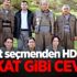 Kürt seçmenden HDP'ye tokat gibi cevap!