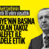Cumhurbaşkanı Erdoğan: 80 senelik takoz muhalefetle mücadele ettik Cumhurbaşkanı Erdoğan: 80 senelik takoz muhalefetle mücadele ettik