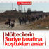 Suriyelilerin sınır kapısındaki bayram geçişinde izdiham