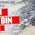 Gurbetçiler akın akın Türkiye’ye geliyorlar! Sayıları 1 ayda 100 bini geçti…