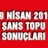 Şans Topu sonuçları 19 Nisan | Milli Piyango Şans Topu 827. hafta sonucu ve sayıları Şans Topu sonuçları 19 Nisan | Milli Piyango Şans Topu 827. hafta sonucu ve sayıları