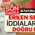 AK Parti'den son dakika açıklaması: "Erken seçim rüyası görmek isteyenler var" AK Parti'den son dakika açıklaması: "Erken seçim rüyası görmek isteyenler var"