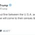 Donal Trump'tan barış mesajı Donal Trump'tan barış mesajı