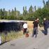 Afyonkarahisar'da otobüs devrildi: 7 yaralı