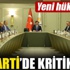 AK Parti'de kritik gün! Yeni hükümet...
