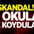 Skandal! 5 okula el koydular Skandal! 5 okula el koydular