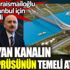 ﻿Bakan Karaismailoğlu, Kanal İstanbul için tarih verdi. Olmayan kanalın ilk köprüsünün temeli atılıyor