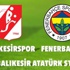 Lig Tv Canlı Fenerbahçe - Balıkesirspor maçı izleme! İlk 11'ler belirlendi (FB - Akhisar)