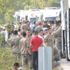 Çanakkale'de askerleri taşıyan otobüs yan yattı