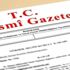Atama kararları Resmi Gazete’de yayımlandı