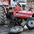Traktör ile otomobil kafa kafaya çarpıştı: 4 yaralı