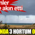 ﻿Hatay'da aynı anda 3 hortum oluştu