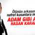 Reha Muhtar'dan Hasan Karakaya çıkışı: Adam gibi adam