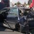 Otomobilin lastiğinin fırladığı kazada 2 kişi yaralandı