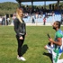 Futbol maçında evlilik teklifi
