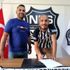 Nazilli Belediyespor Muhammet Ali Aydın ile el sıkıştı
