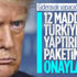 Donald Trump, Türkiye'ye yönelik yaptırım paketini imzaladı Donald Trump, Türkiye'ye yönelik yaptırım paketini imzaladı
