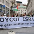 Brüksel'de İsrail protestosu