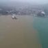 Çamur akan İstanbul Boğazı havadan görüntülendi Çamur akan İstanbul Boğazı havadan görüntülendi