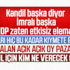 Ömer Öcalan İstanbul seçimleri için fikrini açıkladı