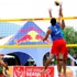 Mersin'de plaj voleybolu heyecanı