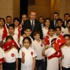 Erdoğan Kuveyt’te Türk öğrenciler tarafından karşılandı Erdoğan Kuveyt’te Türk öğrenciler tarafından karşılandı