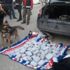 Polisin aracında 40 kilo eroin!