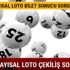 Sayısal Loto sonuçları 3 Ekim MPİ Sayısal Loto çekiliş sonuçları sorgulama ekranı mpi.gov.tr'de