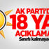 AK Parti'den 18 yaş açıklaması! Sınırlı kalmayacak