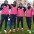 Fenerbahçe'de neşeli antrenman