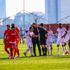 Ümraniyespor-Samsunspor maçında fair-play örneği! Rakibin gol atmasına engel olmadılar