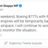 İngiltere, Boeing 777 model uçaklara hava sahasını kapatıyor