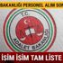 Adalet Bakanlığı personel alım sonuçları isim isim tam liste! Adalet Bakanlığı personel alımı sonuçları sorgulama ekranı